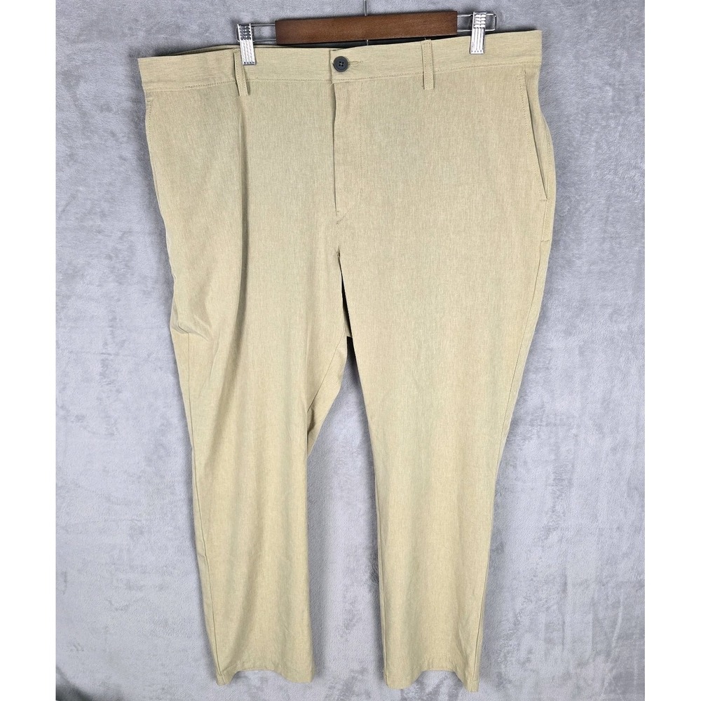 Tommy Bahama Boracay Flat Front Chino Pants Mens 42X30 Khaki Stretch Trousers